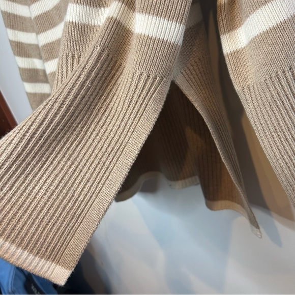 Rails Tessa Stripe wool and cotton quarter-zip pullover - Picture 12 of 13